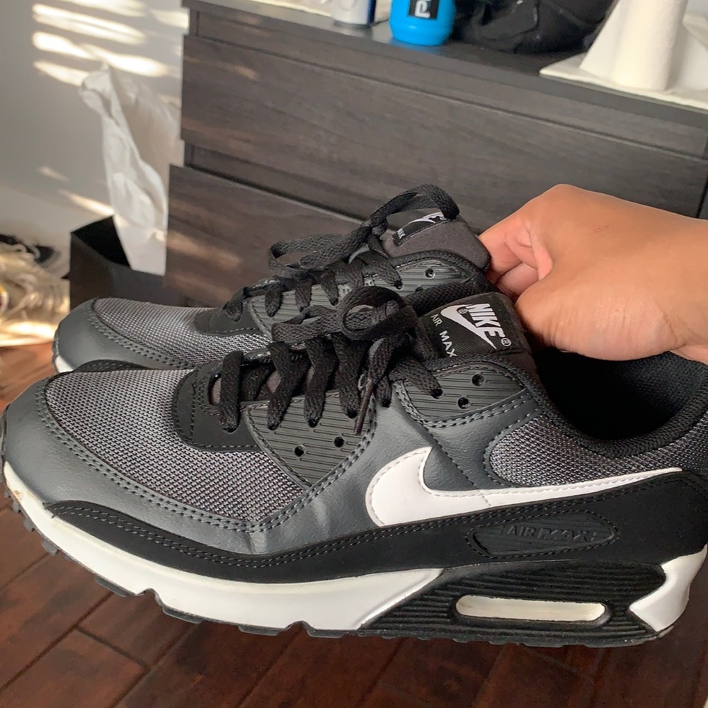 COPY - nike air max 90 size 12 black white adidas…